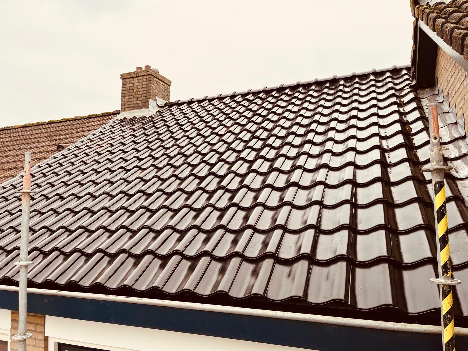 Dakdekken achtergrond