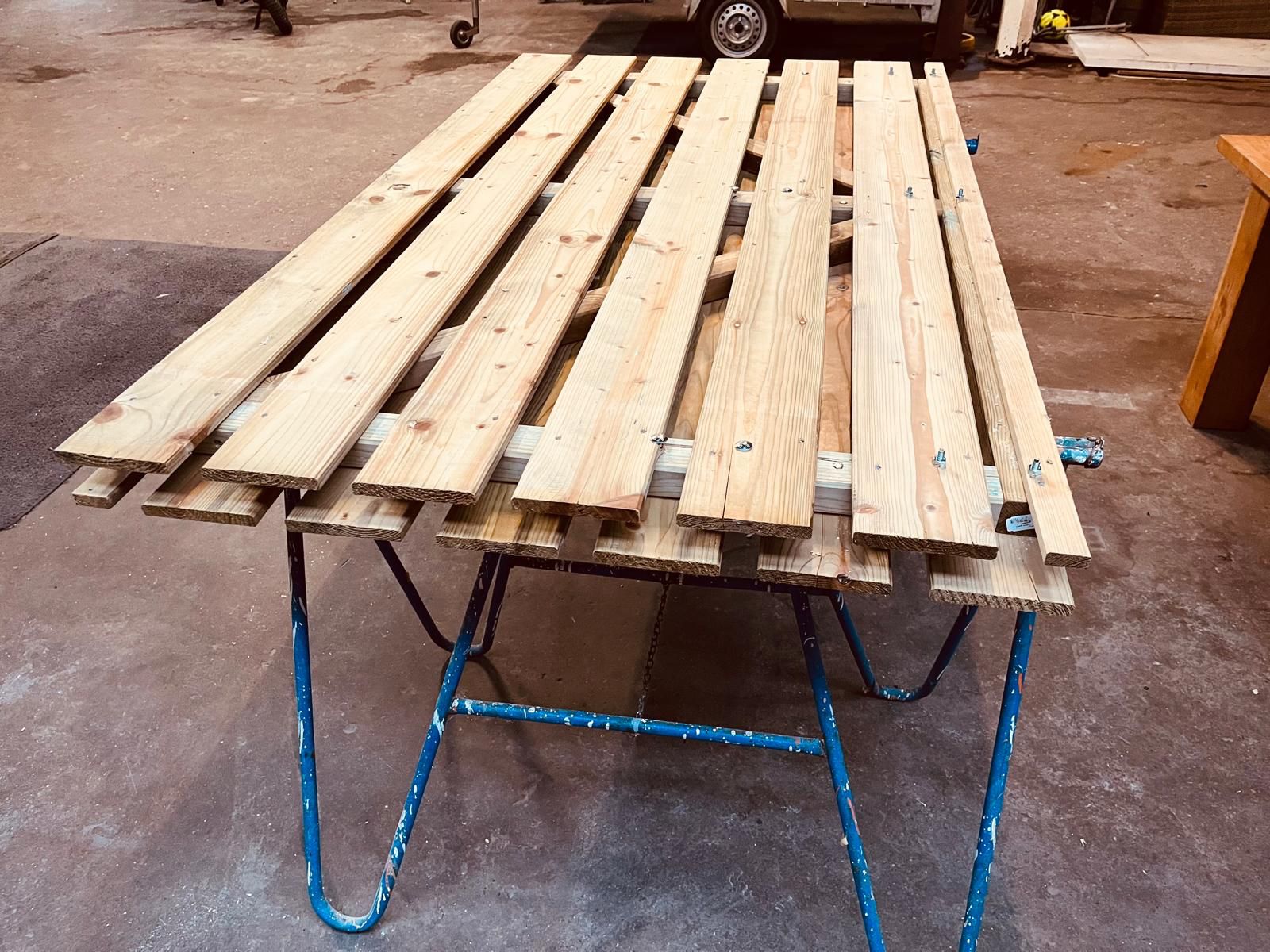 Handgemaakte Schuttingdeur